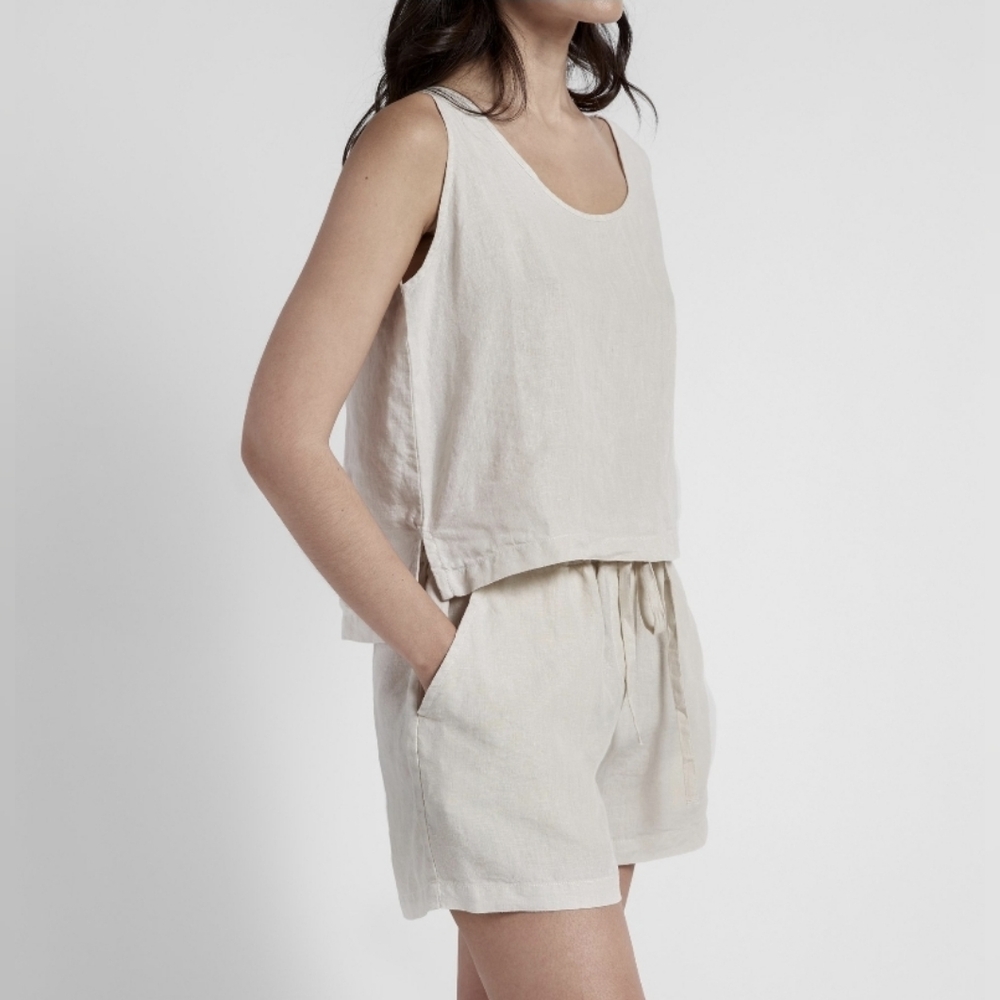 🌿Parachute Linen Set (2) Tops NWT Large